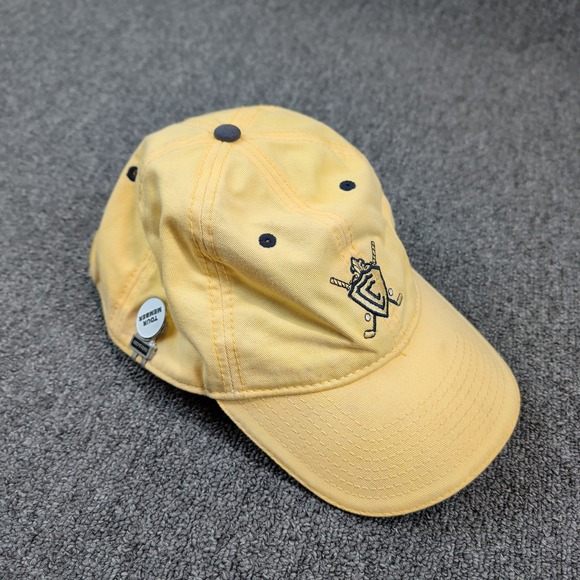 The Game Vintage CC of Birmingham Golf Hat OSFM Yellow Cotton Dad Cap Preppy — photo 2